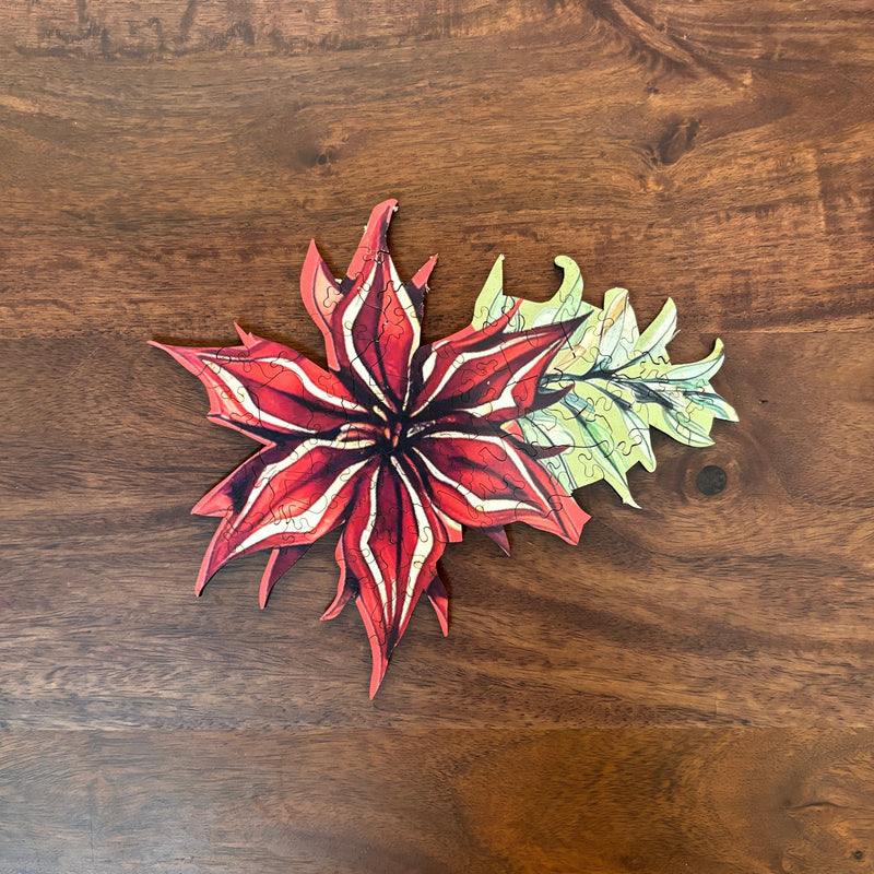 Christmas Ornaments Wooden Puzzle - Set of 3 - Liminal Puzzle Co