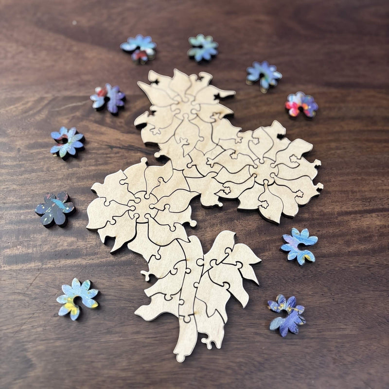 Sunflowers Wooden Puzzle (224 Pieces) - Liminal Puzzle Co