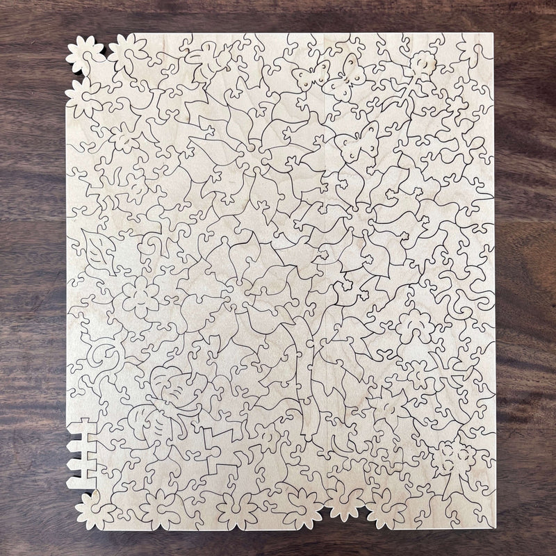 Sunflowers Wooden Puzzle (224 Pieces) - Liminal Puzzle Co