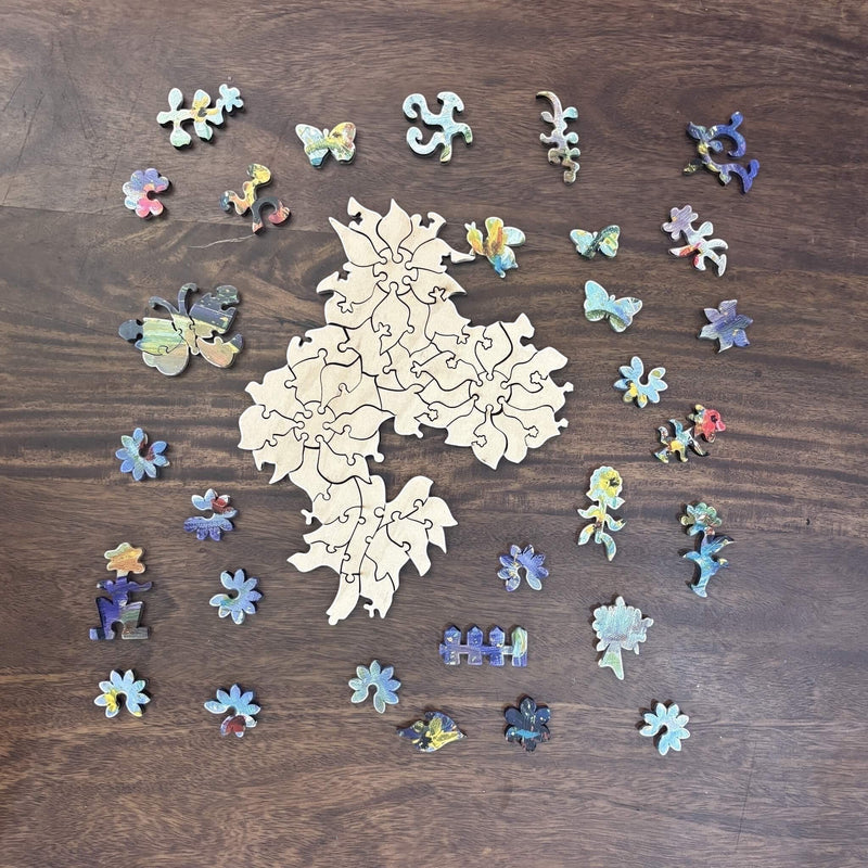 Sunflowers Wooden Puzzle (224 Pieces) - Liminal Puzzle Co