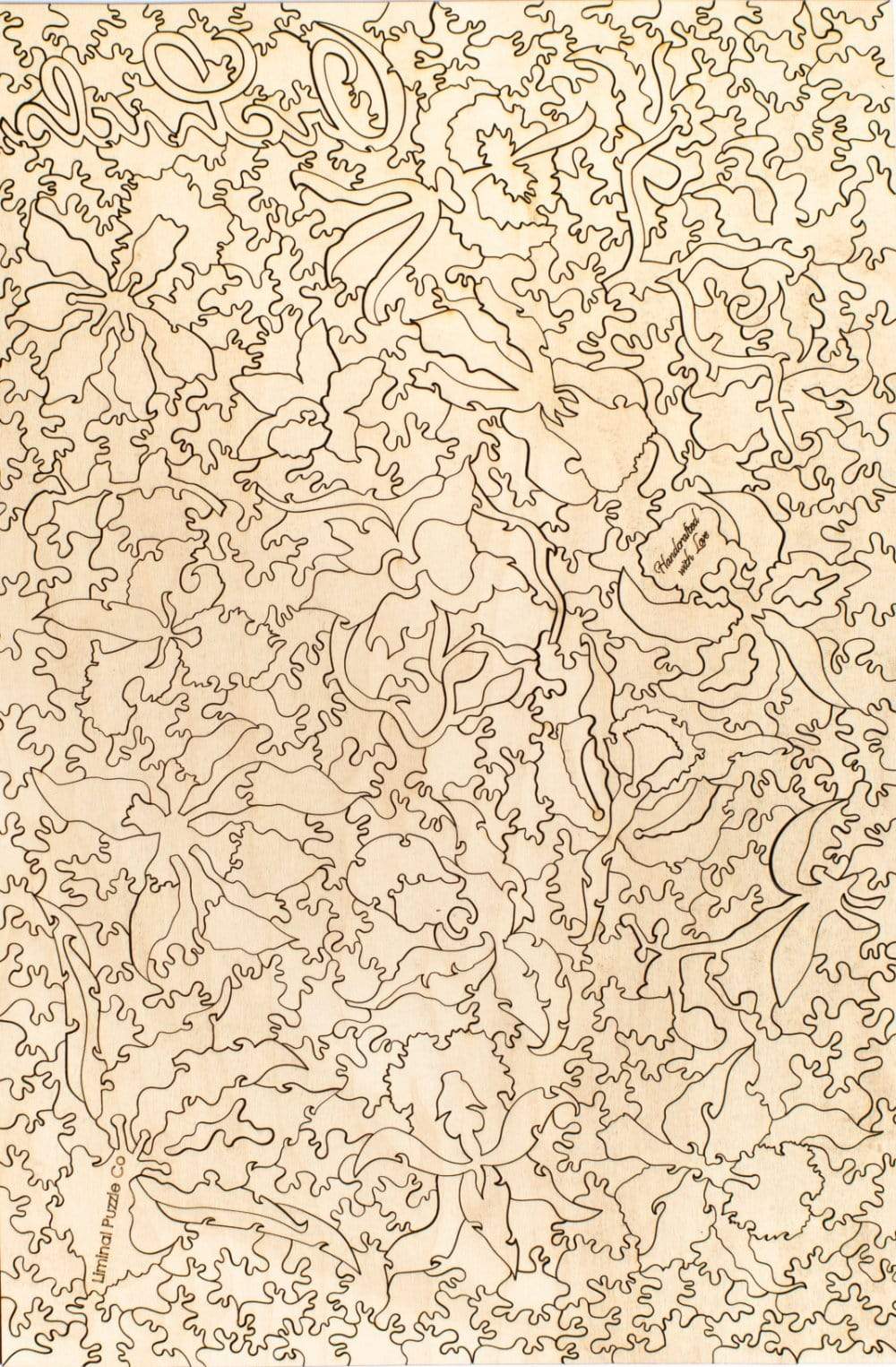 Orchids Wooden Jigsaw Puzzle - Liminal Puzzle Co