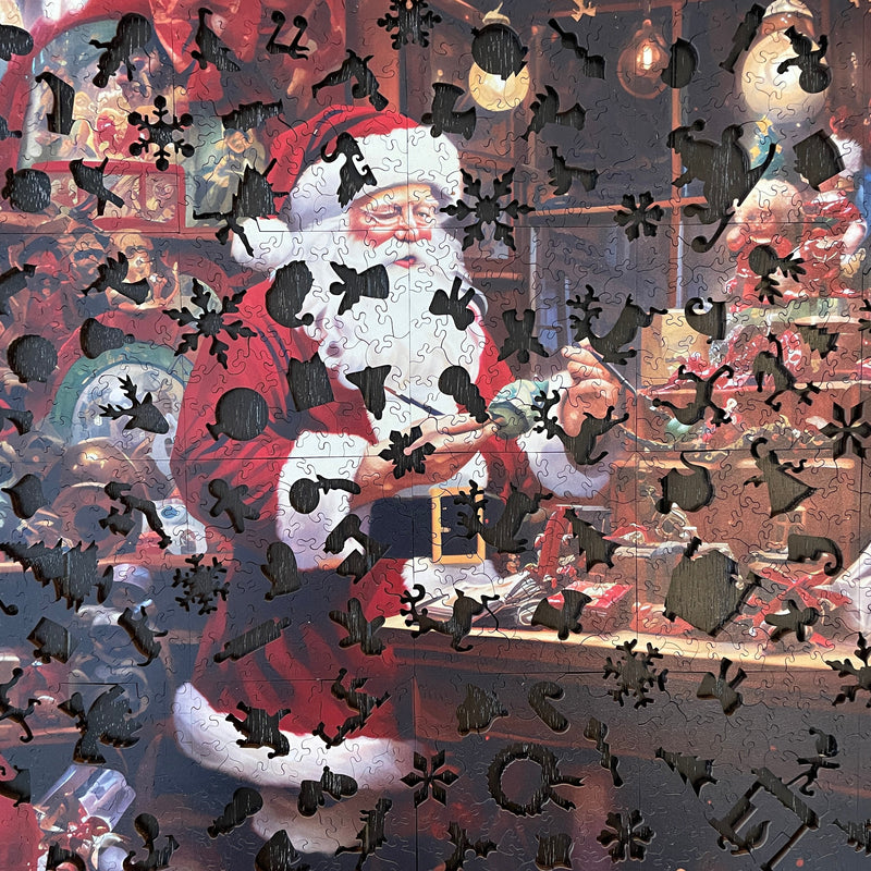 "Santa's Workshop" Advent Puzzle - Liminal Puzzle Co