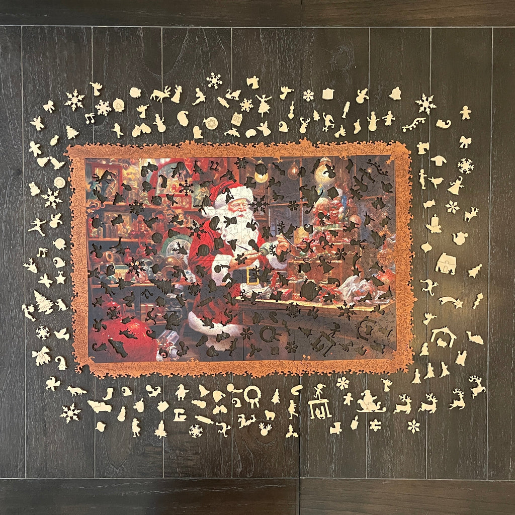 "Santa's Workshop" Advent Puzzle - Liminal Puzzle Co